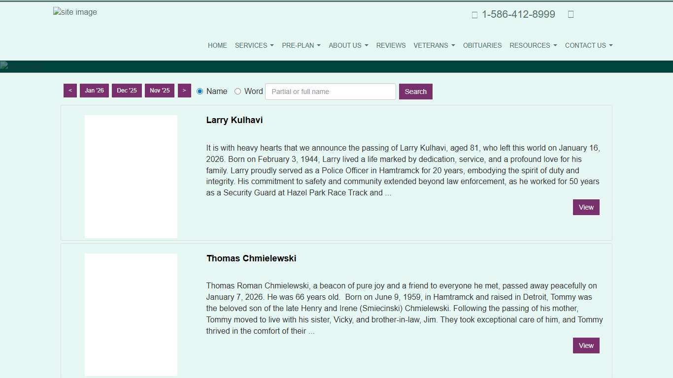 Obituaries Listings - Our Comprehensive Funeral Resources